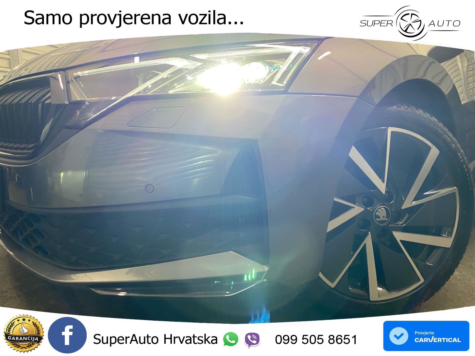 Škoda Octavia Combi 1.5 TSI (150 KS) DSG SportLine LED+GR SJED+ACC
