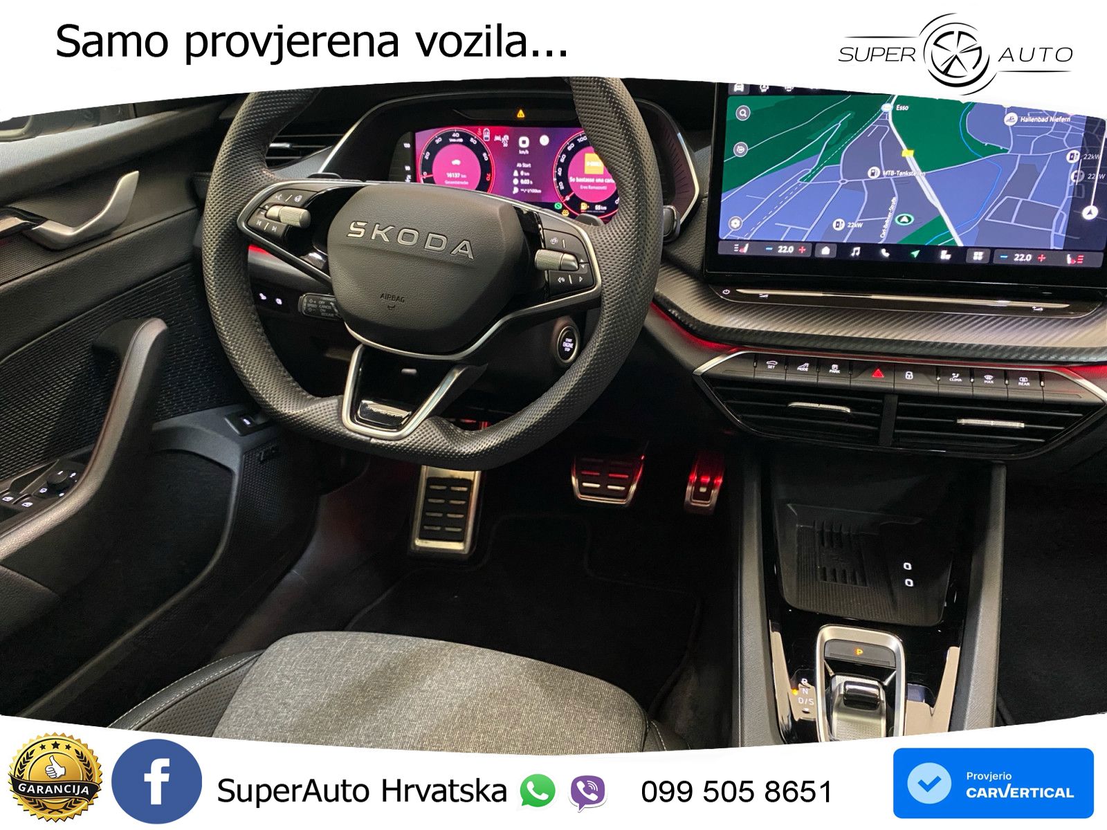 Škoda Octavia Combi 1.5 TSI (150 KS) DSG SportLine LED+GR SJED+ACC