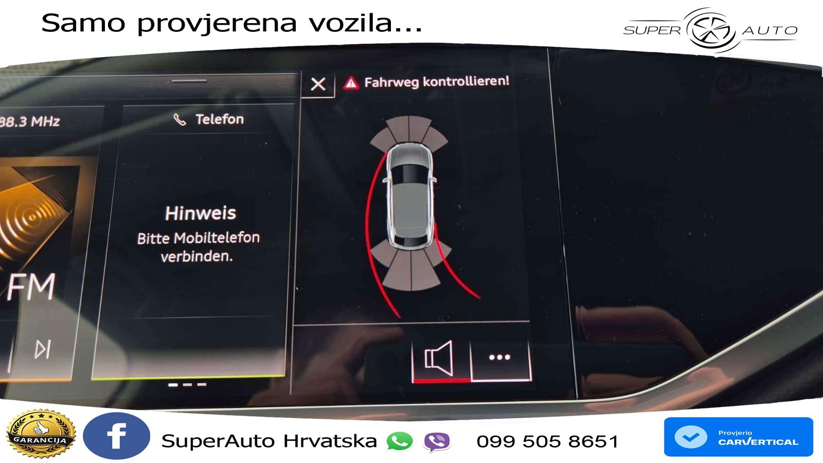 Audi Q3 Sportback 40 TFSI (190 KS) quattro S tronic S line LED+GR SJED+ACC