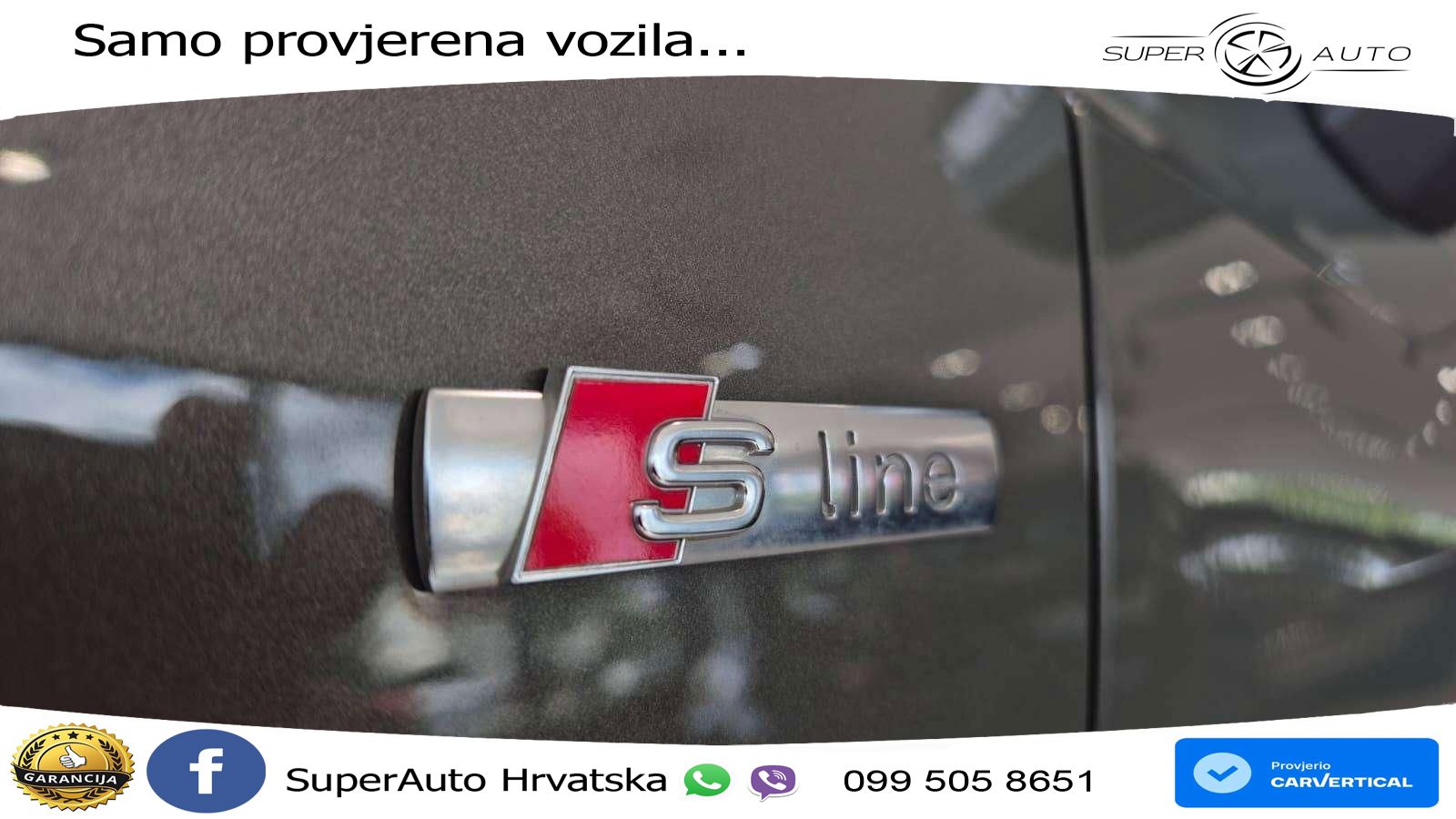 Audi Q3 Sportback 40 TFSI (190 KS) quattro S tronic S line LED+GR SJED+ACC
