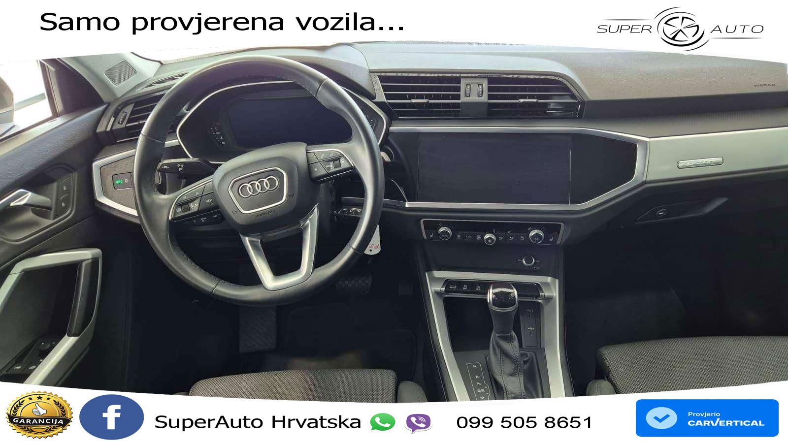 Audi Q3 Sportback 40 TFSI (190 KS) quattro S tronic S line LED+GR SJED+ACC