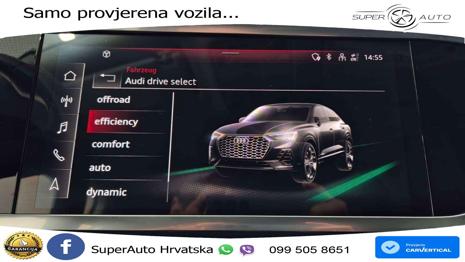 Audi Q3 Sportback 40 TFSI (190 KS) quattro S tronic S line LED+GR SJED+ACC