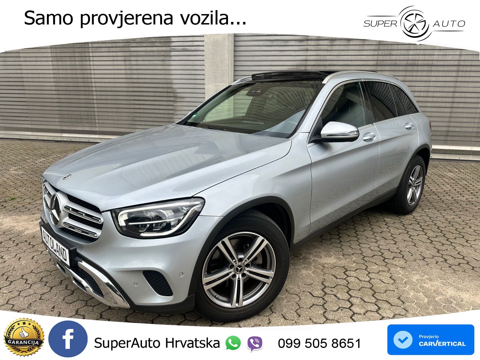 Mercedes GLC 220d (194 KS) 4MATIC G-TRONIC LED+GR SJED+ACC