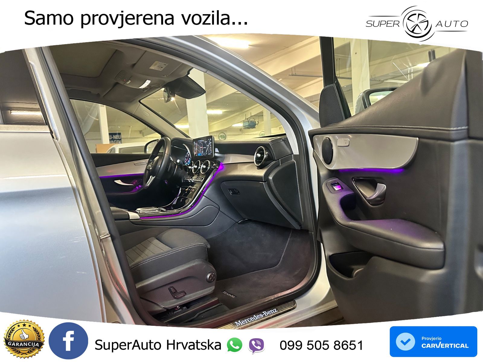 Mercedes GLC 220d (194 KS) 4MATIC G-TRONIC LED+GR SJED+ACC