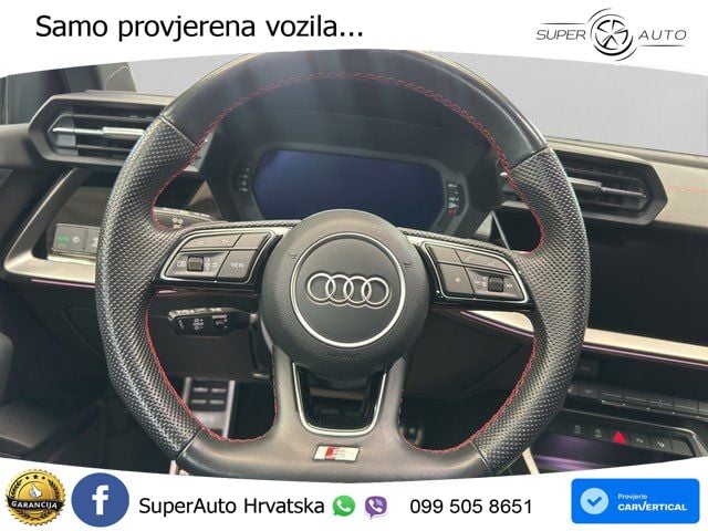 Audi A3 40 TDI (200 KS) quattro S tronic S line LED+GR SJED+ACC