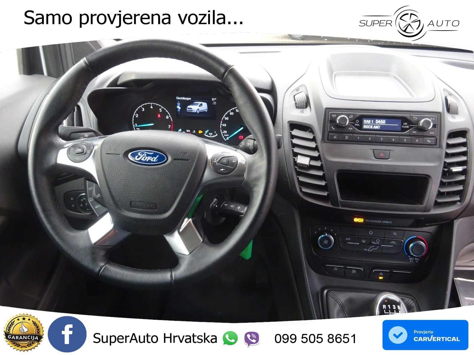 Ford Transit Connect Kasten 100PS Trend L2 Klima Temp 101 KS