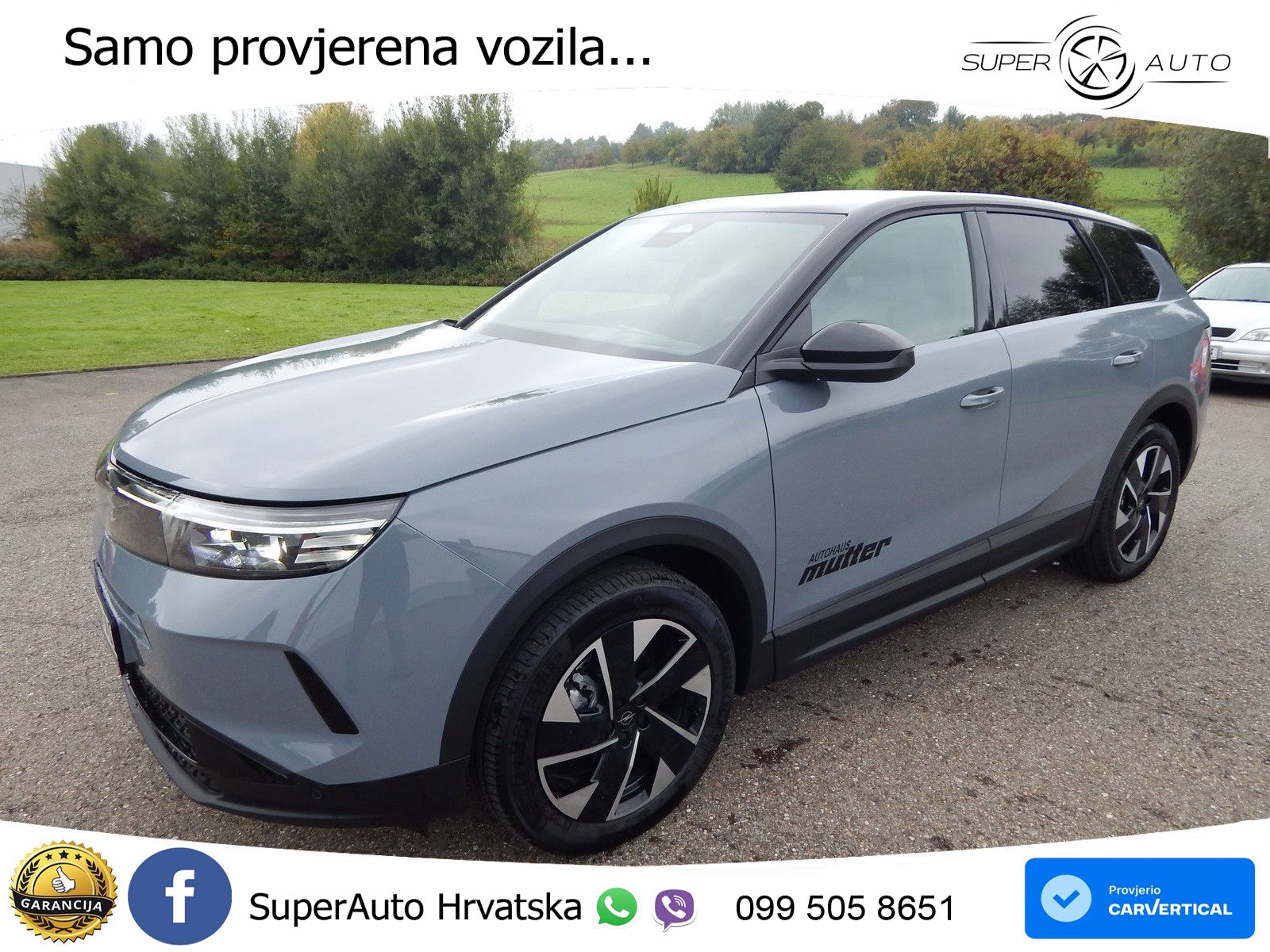 Opel Grandland 1.2 Turbo (145 KS) Hybrid eDCT GS LED+GR SJED+ACC