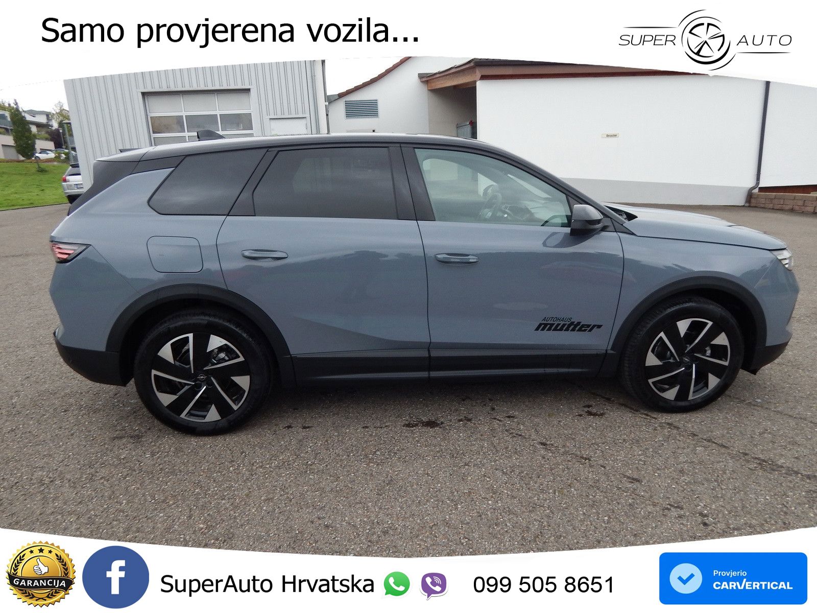 Opel Grandland 1.2 Turbo (145 KS) Hybrid eDCT GS LED+GR SJED+ACC