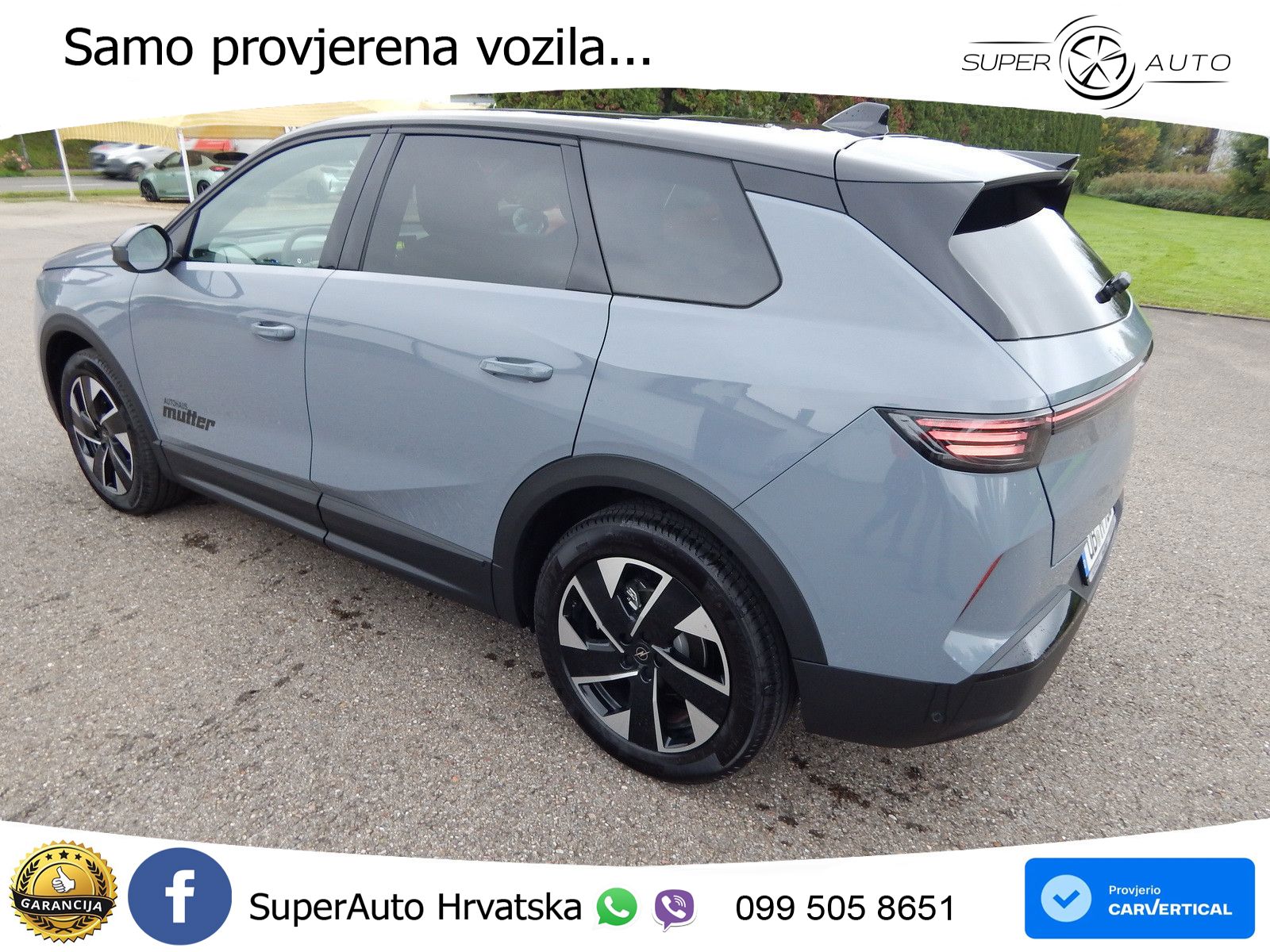 Opel Grandland 1.2 Turbo (145 KS) Hybrid eDCT GS LED+GR SJED+ACC