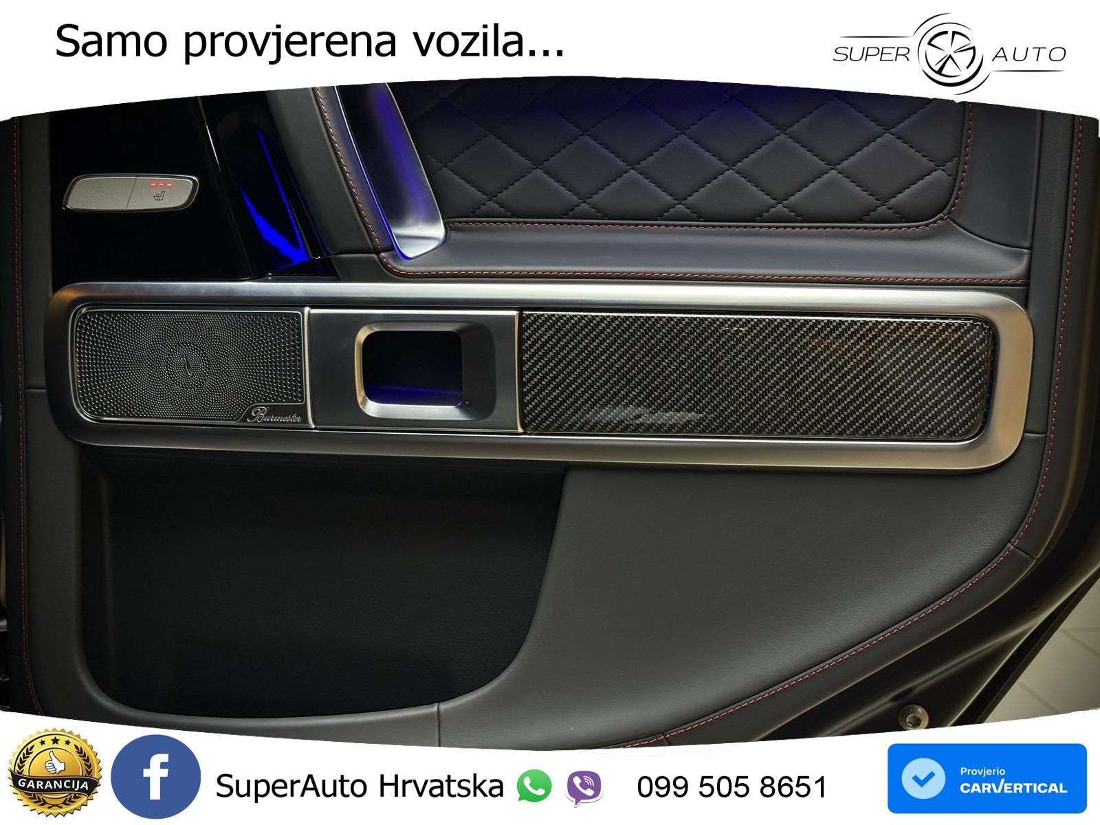 Mercedes AMG G 63 Long V8 (585 KS) 4MATIC 9G-TRONIC AMG SPEEDSHIFT PLUS LED+GR SJED+ACC