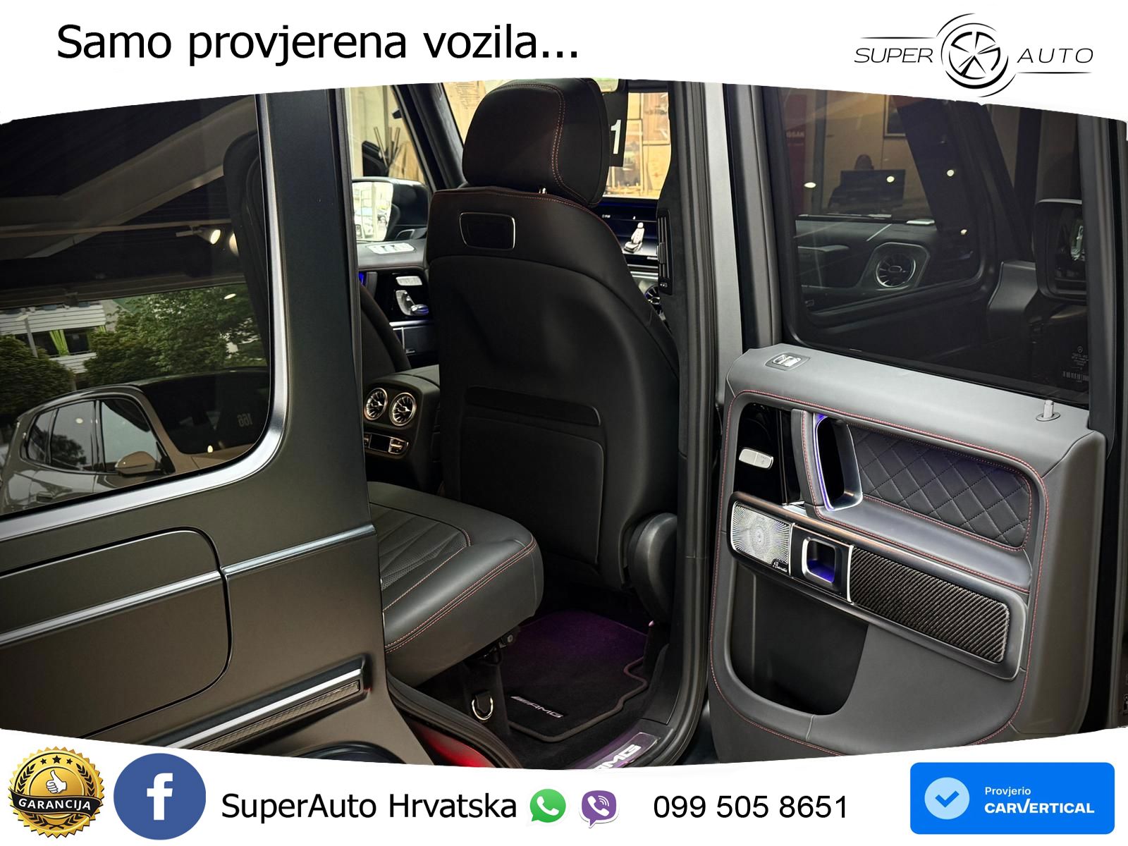 Mercedes AMG G 63 Long V8 (585 KS) 4MATIC 9G-TRONIC AMG SPEEDSHIFT PLUS LED+GR SJED+ACC