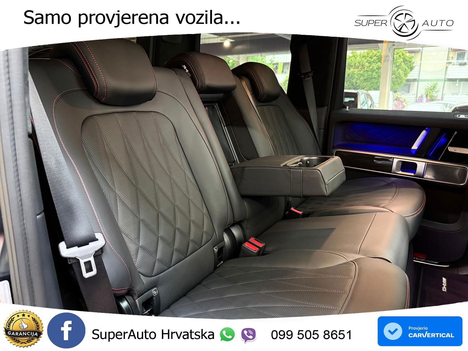 Mercedes AMG G 63 Long V8 (585 KS) 4MATIC 9G-TRONIC AMG SPEEDSHIFT PLUS LED+GR SJED+ACC
