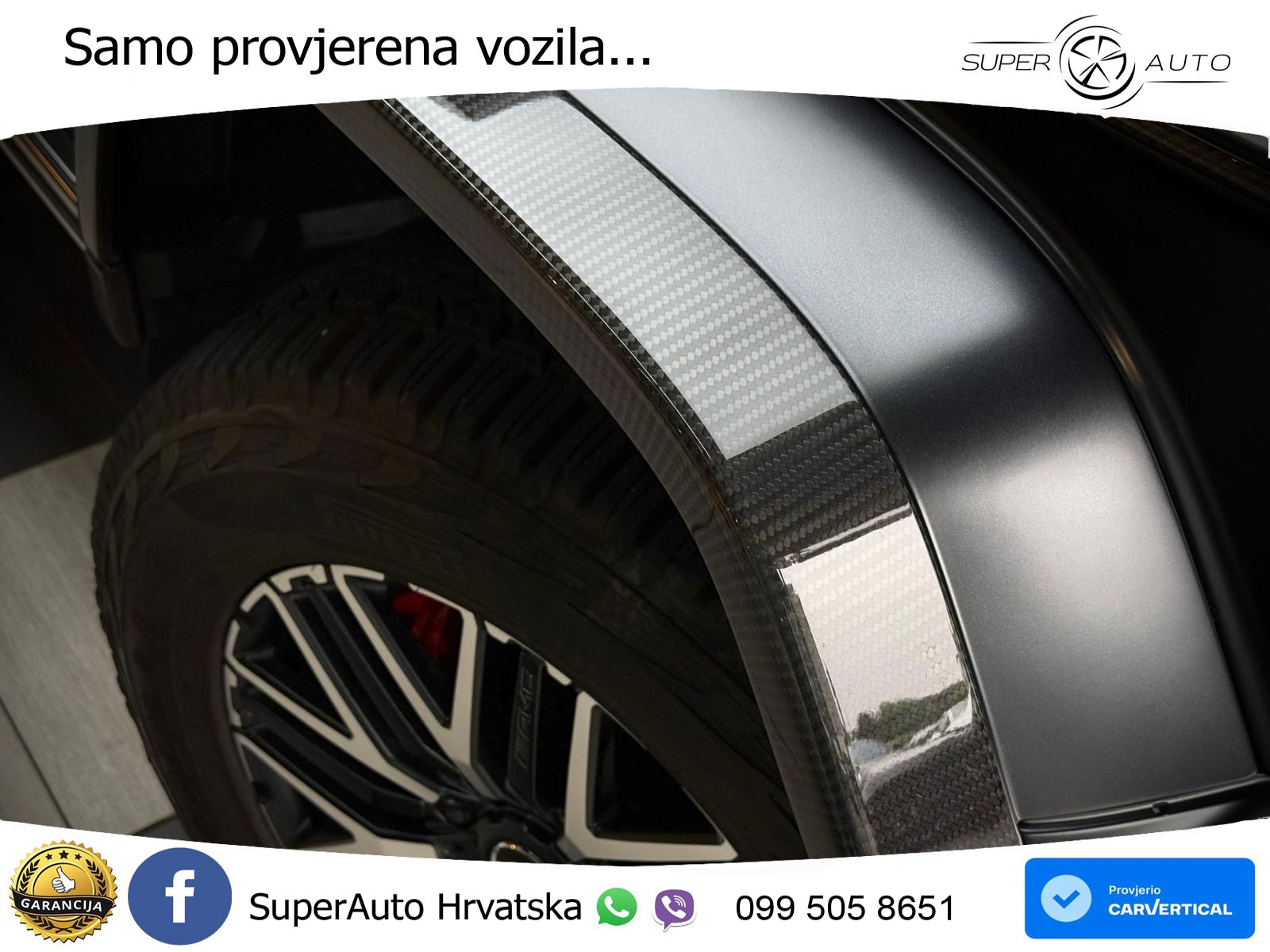 Mercedes AMG G 63 Long V8 (585 KS) 4MATIC 9G-TRONIC AMG SPEEDSHIFT PLUS LED+GR SJED+ACC