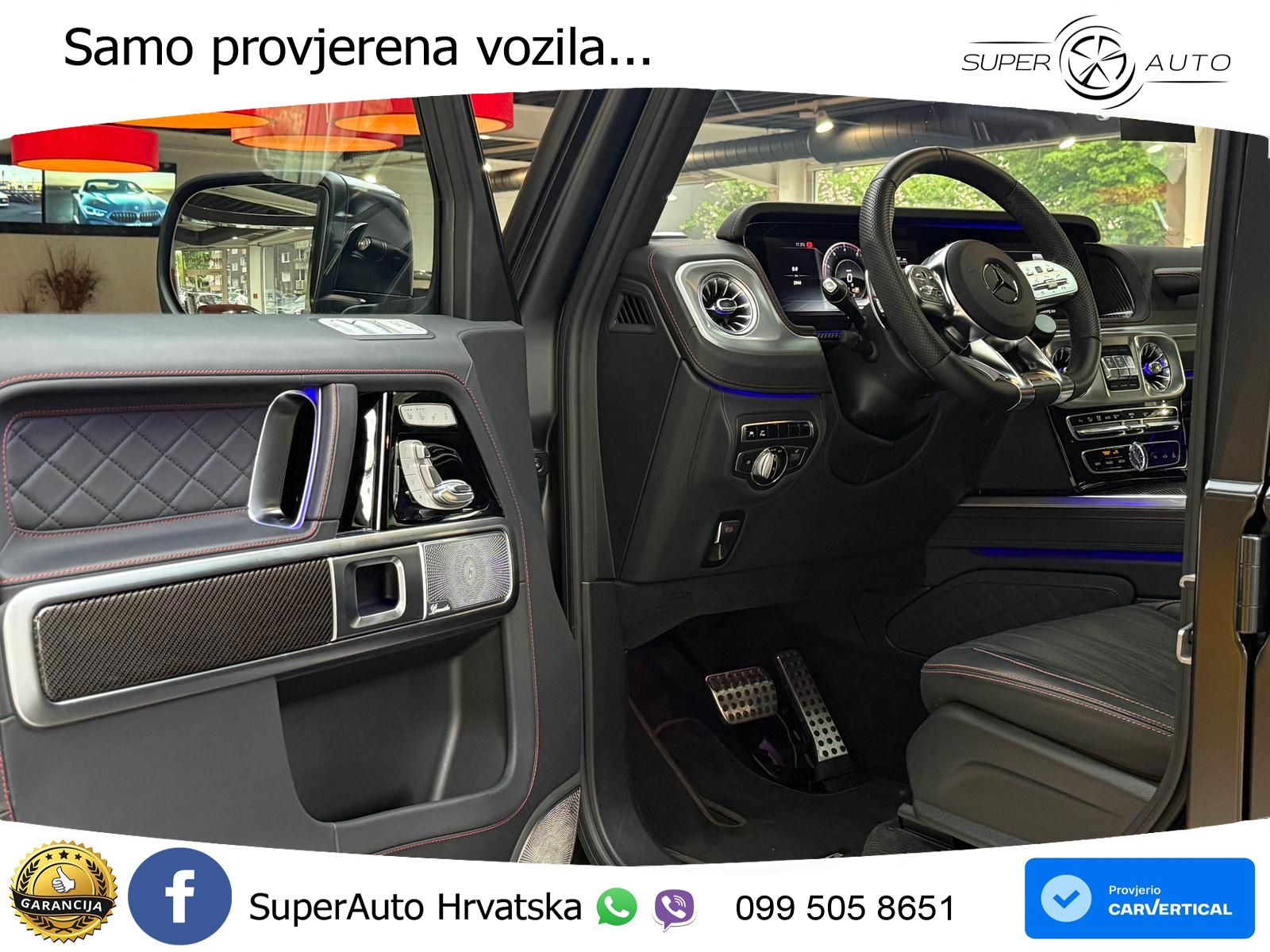 Mercedes AMG G 63 Long V8 (585 KS) 4MATIC 9G-TRONIC AMG SPEEDSHIFT PLUS LED+GR SJED+ACC