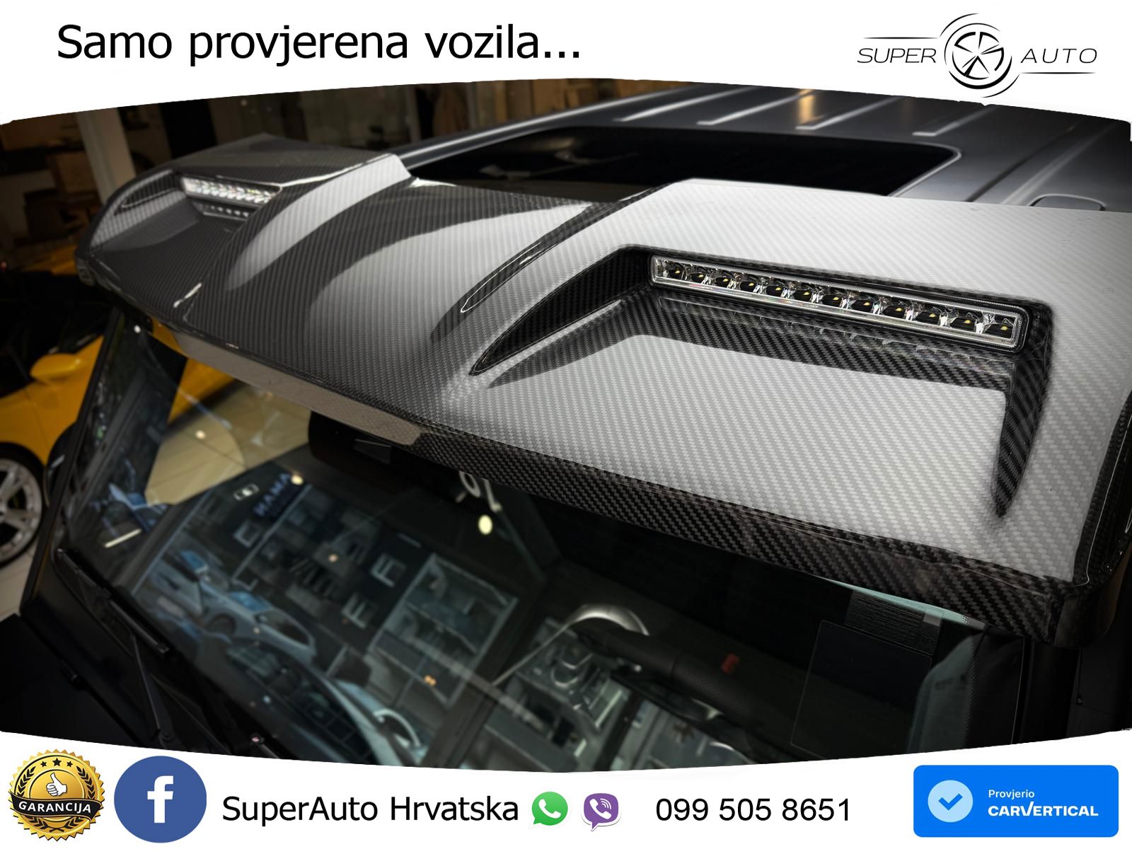 Mercedes AMG G 63 Long V8 (585 KS) 4MATIC 9G-TRONIC AMG SPEEDSHIFT PLUS LED+GR SJED+ACC