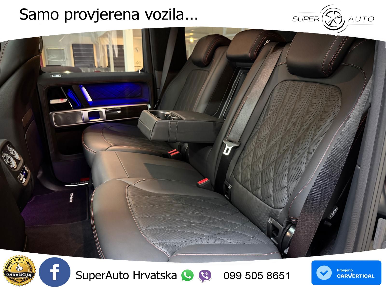 Mercedes AMG G 63 Long V8 (585 KS) 4MATIC 9G-TRONIC AMG SPEEDSHIFT PLUS LED+GR SJED+ACC