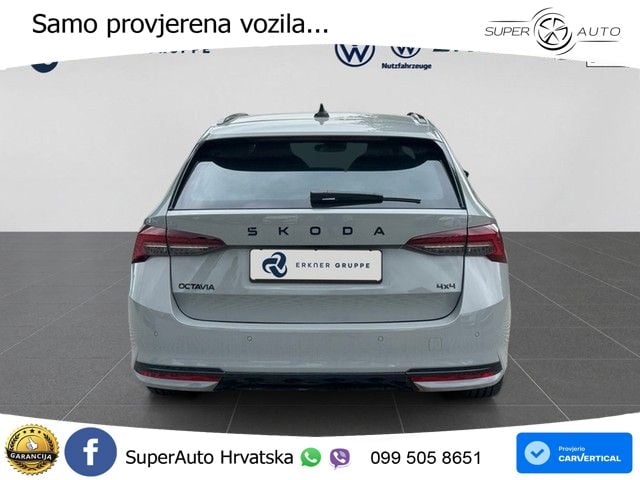 Škoda Octavia Combi 2.0 TSI (204 KS) 4x4 DSG SportLine LED+GR SJED+ACC
