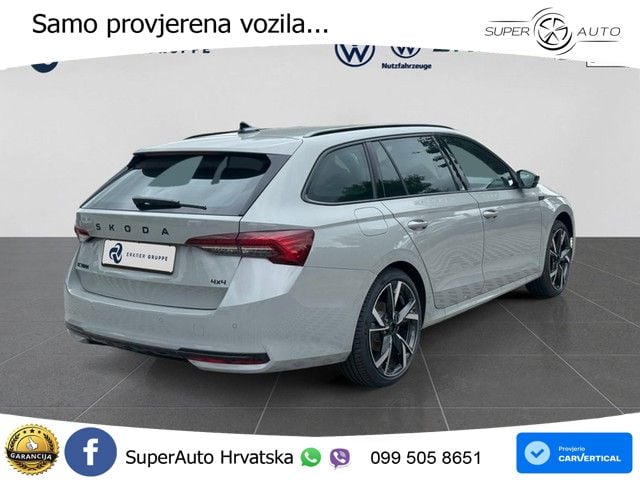 Škoda Octavia Combi 2.0 TSI (204 KS) 4x4 DSG SportLine LED+GR SJED+ACC
