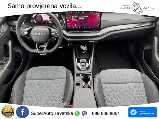 Škoda Octavia Combi 2.0 TSI (204 KS) 4x4 DSG SportLine LED+GR SJED+ACC