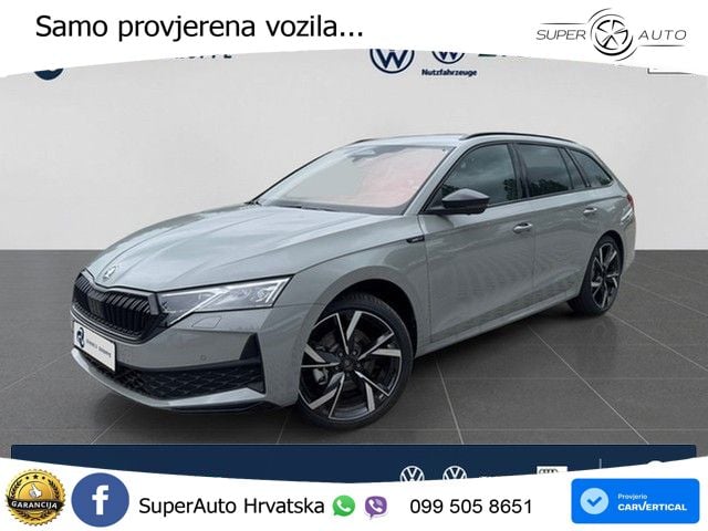 Škoda Octavia Combi 2.0 TSI (204 KS) 4x4 DSG SportLine LED+GR SJED+ACC