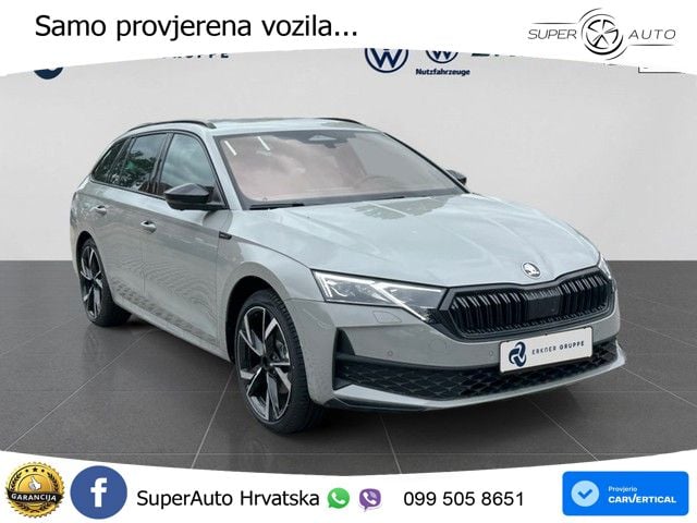 Škoda Octavia Combi 2.0 TSI (204 KS) 4x4 DSG SportLine LED+GR SJED+ACC