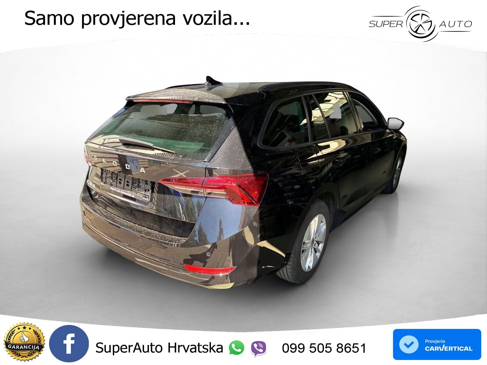 Škoda Octavia Combi 2.0 TDI (150 KS) DSG LED+GR SJED+ACC