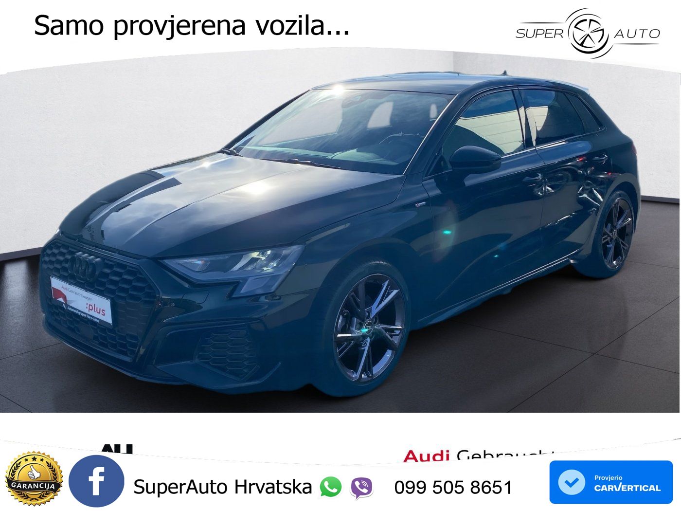 Audi A3 35 TDI (150 KS) S tronic S line LED+GR SJED+ACC