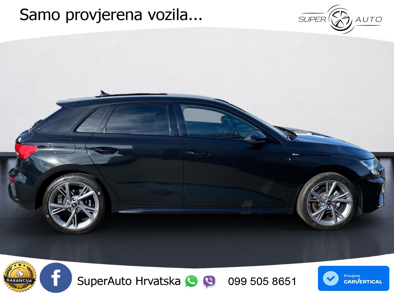 Audi A3 35 TDI (150 KS) S tronic S line LED+GR SJED+ACC