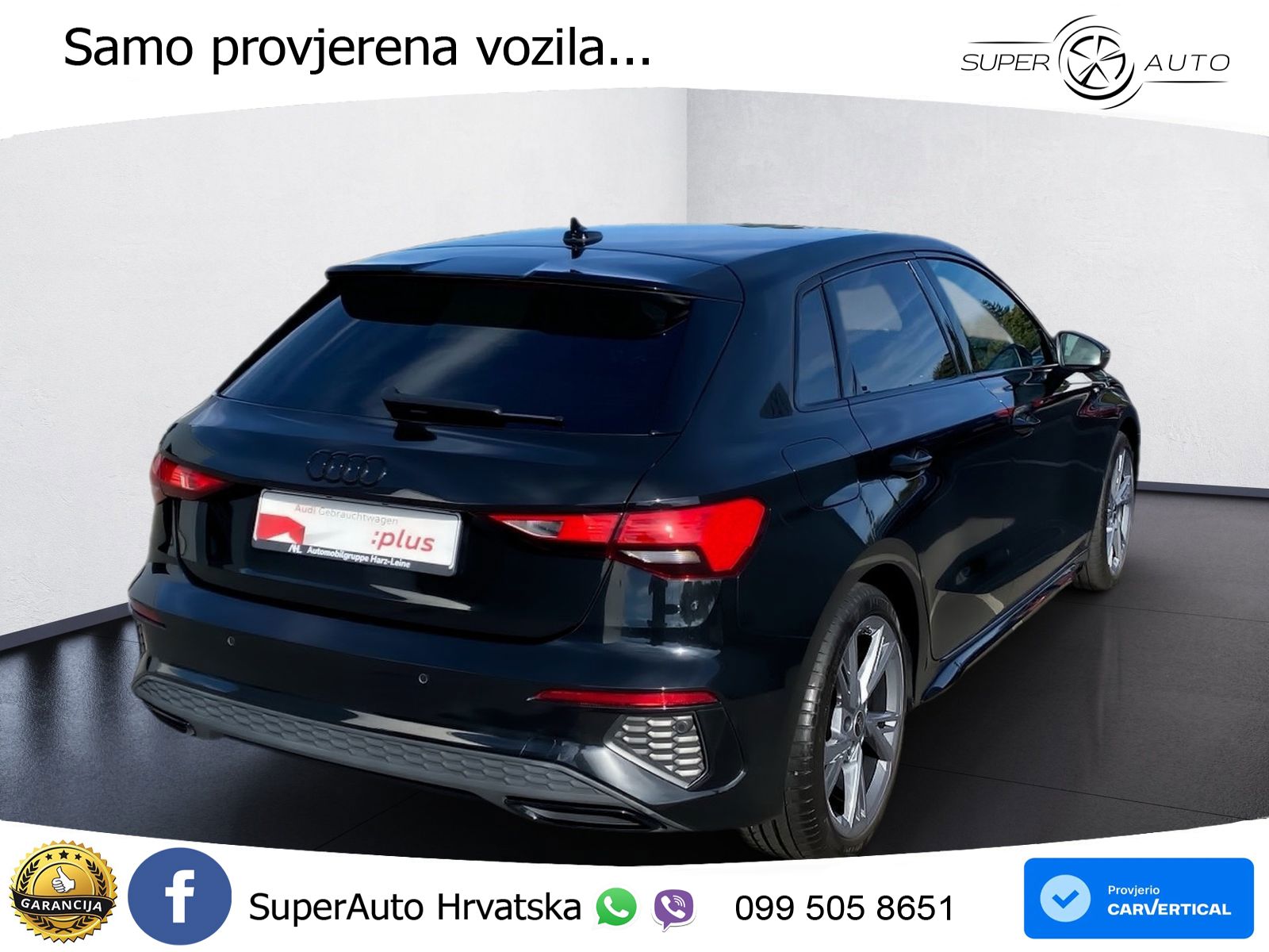 Audi A3 35 TDI (150 KS) S tronic S line LED+GR SJED+ACC