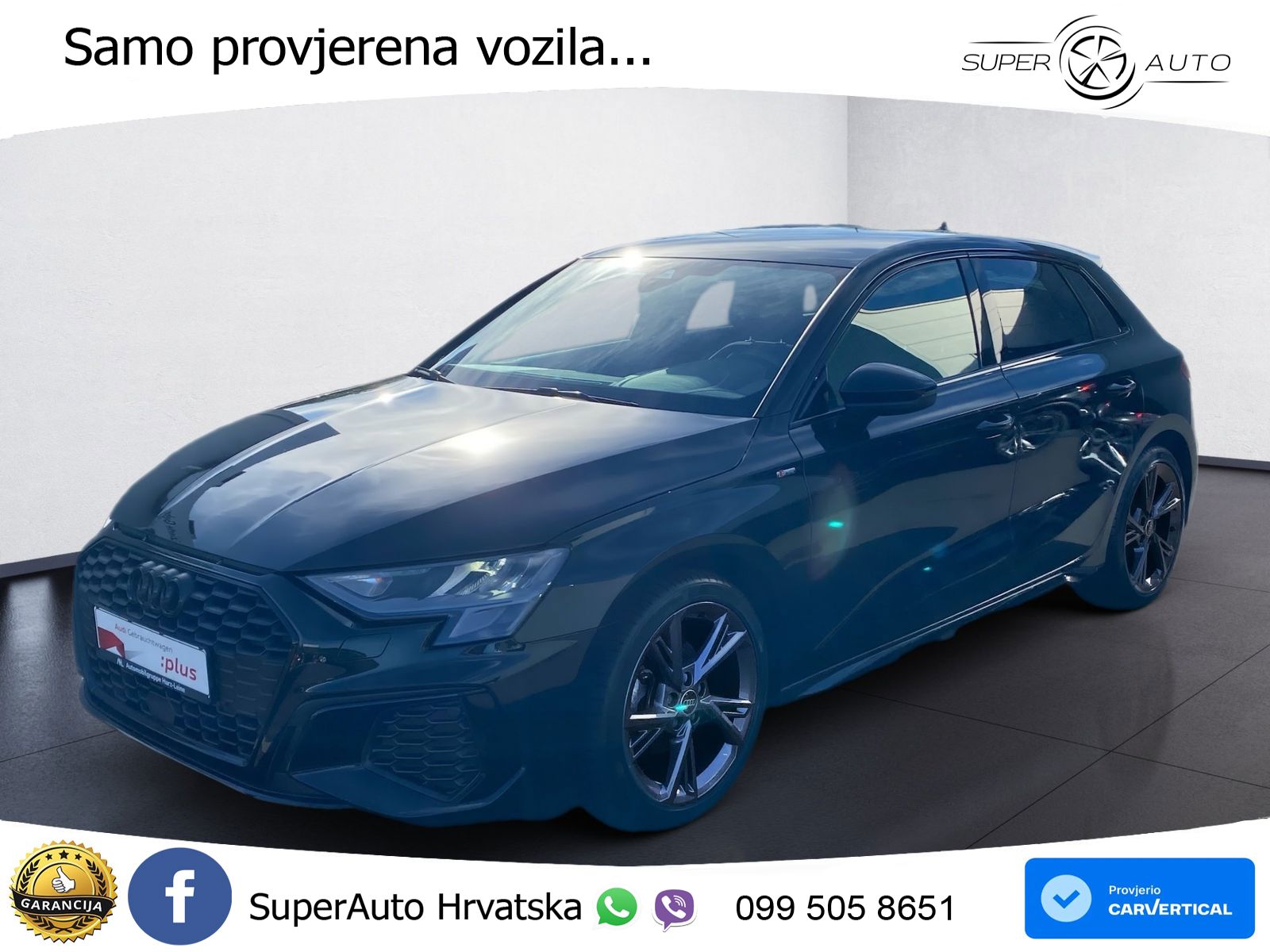 Audi A3 35 TDI (150 KS) S tronic S line LED+GR SJED+ACC