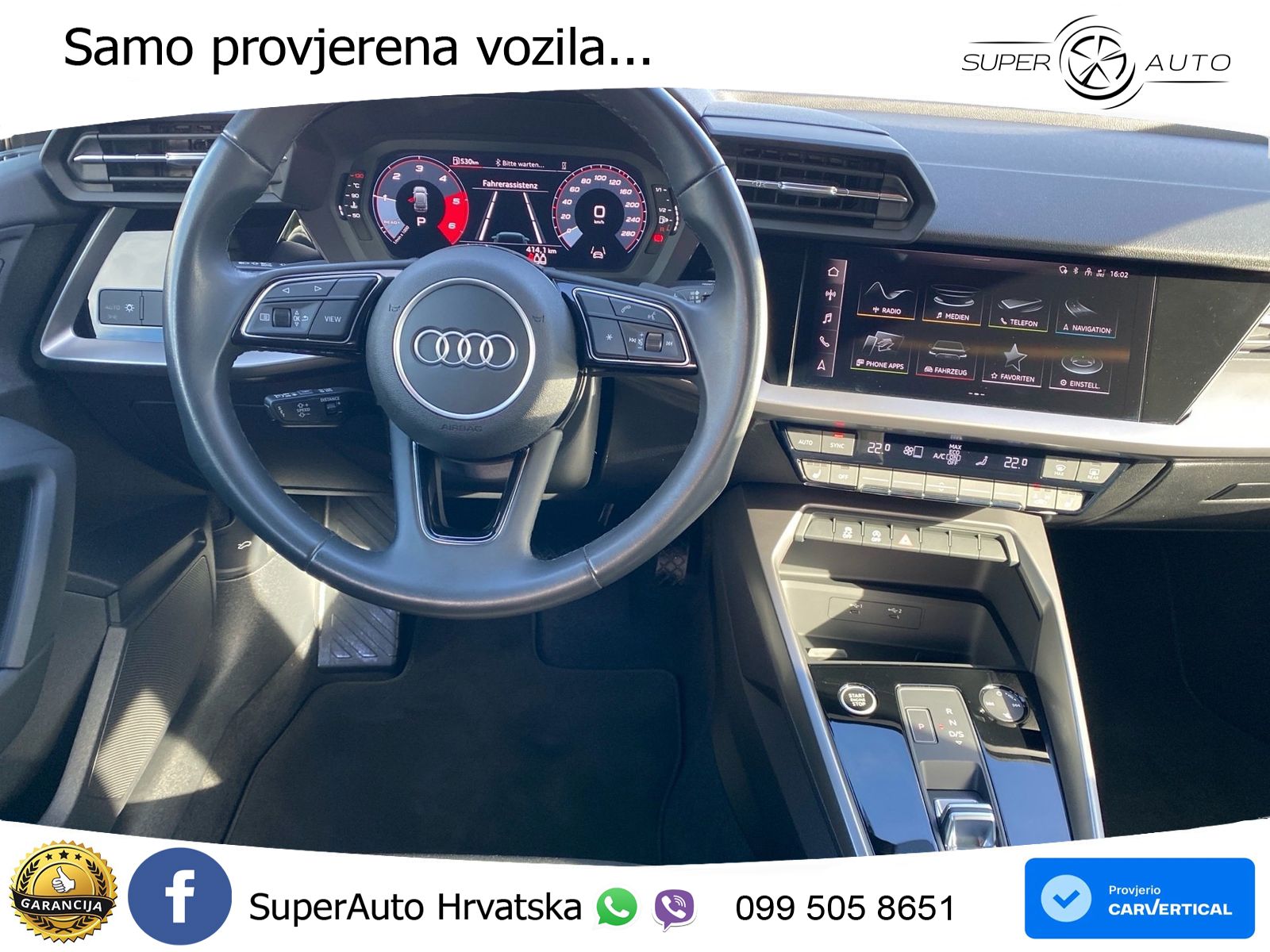 Audi A3 35 TDI (150 KS) S tronic S line LED+GR SJED+ACC