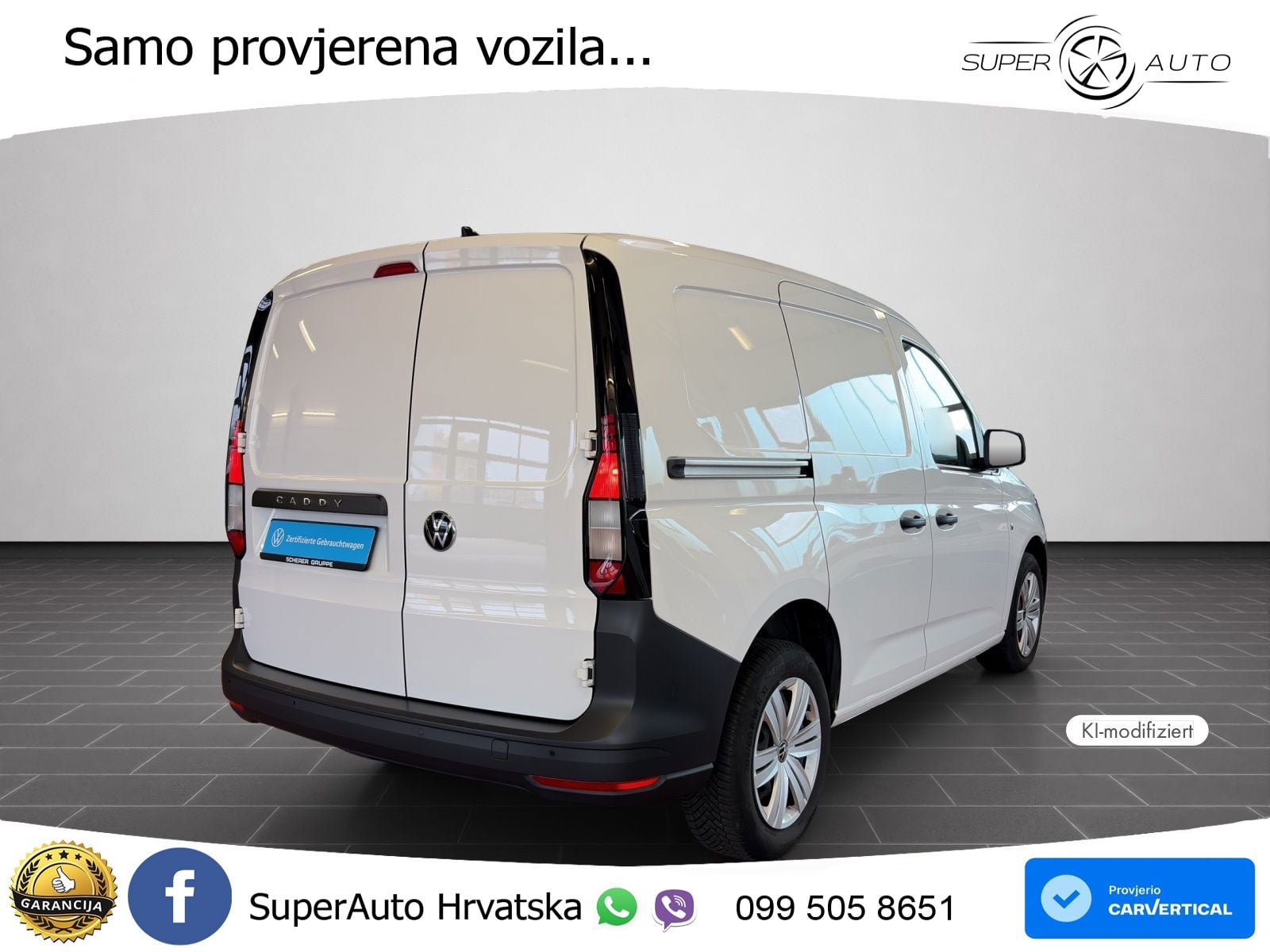 Volkswagen Caddy Cargo EcoProfi *Cool&Sound*Winterpaket* 75 KS
