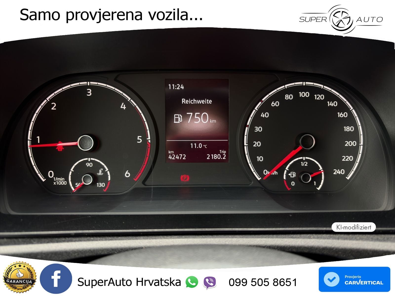 Volkswagen Caddy Cargo EcoProfi *Cool&Sound*Winterpaket* 75 KS