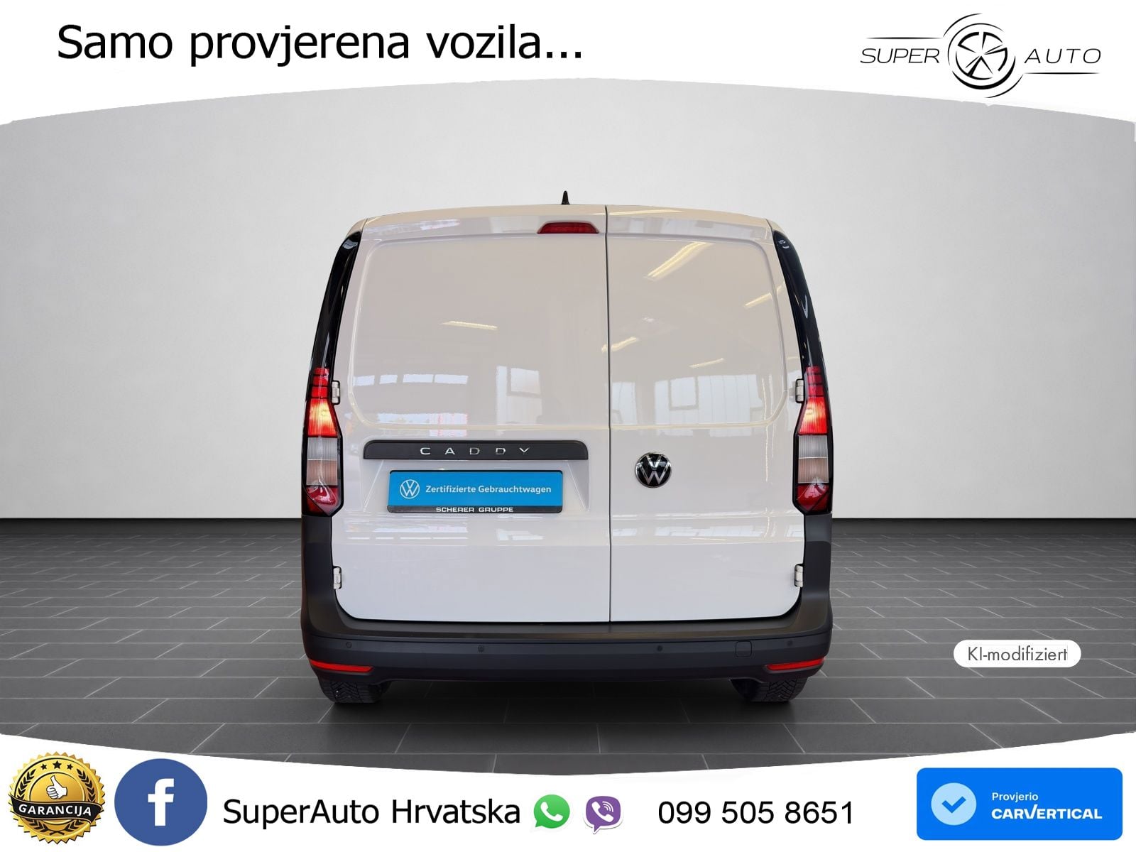 Volkswagen Caddy Cargo EcoProfi *Cool&Sound*Winterpaket* 75 KS