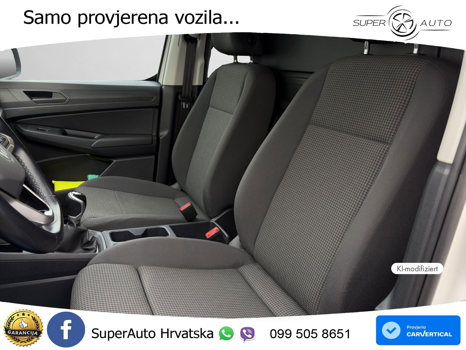 Volkswagen Caddy Cargo EcoProfi *Cool&Sound*Winterpaket* 75 KS