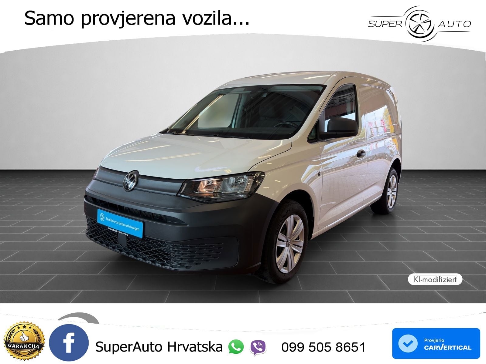 Volkswagen Caddy Cargo EcoProfi *Cool&Sound*Winterpaket* 75 KS