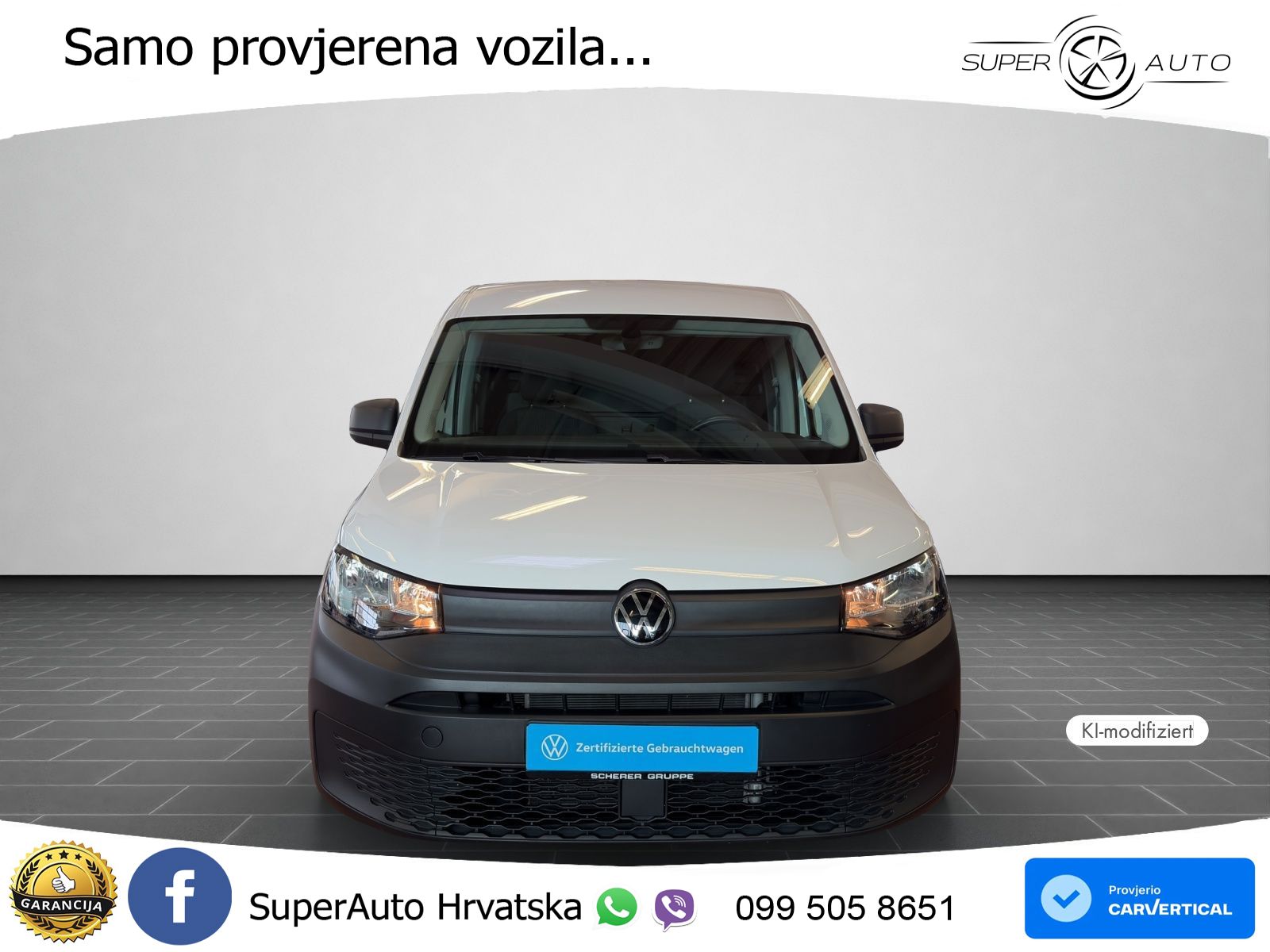 Volkswagen Caddy Cargo EcoProfi *Cool&Sound*Winterpaket* 75 KS