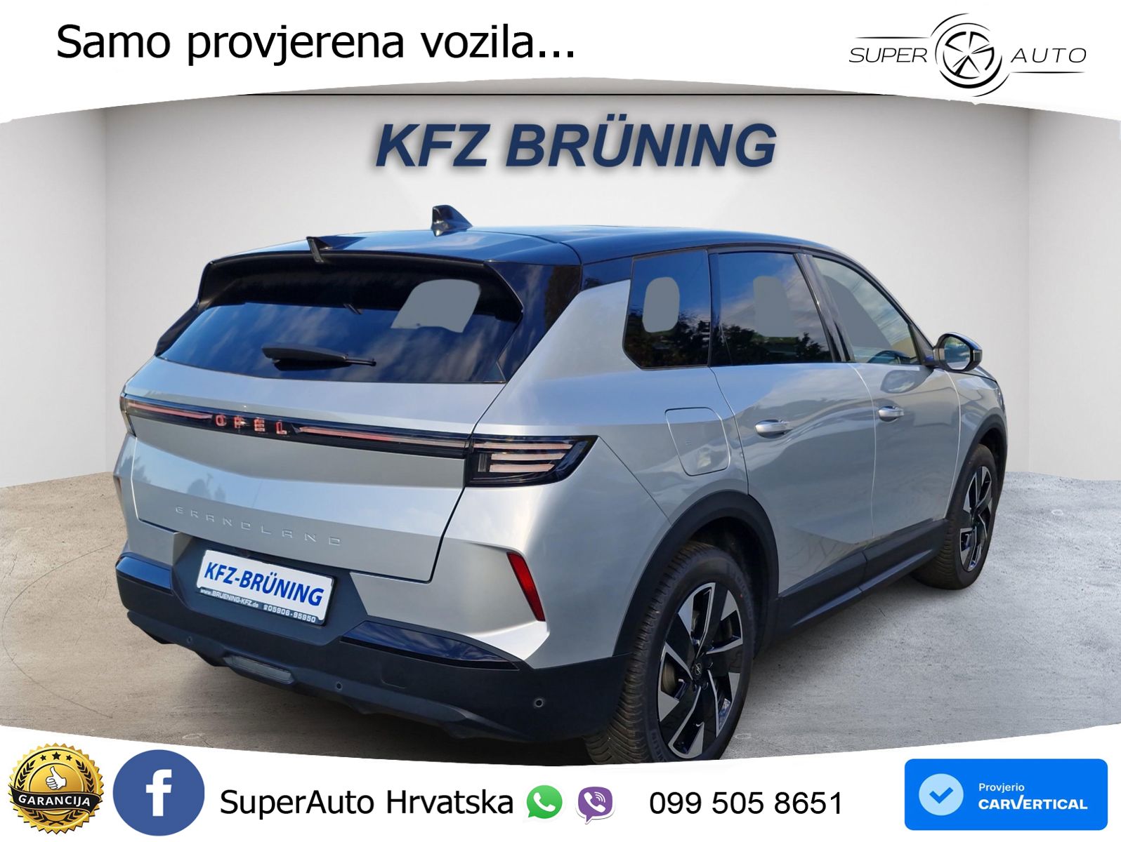 Opel Grandland 1.2 Turbo (145 KS) Hybrid eDCT GS LED+GR SJED+ACC