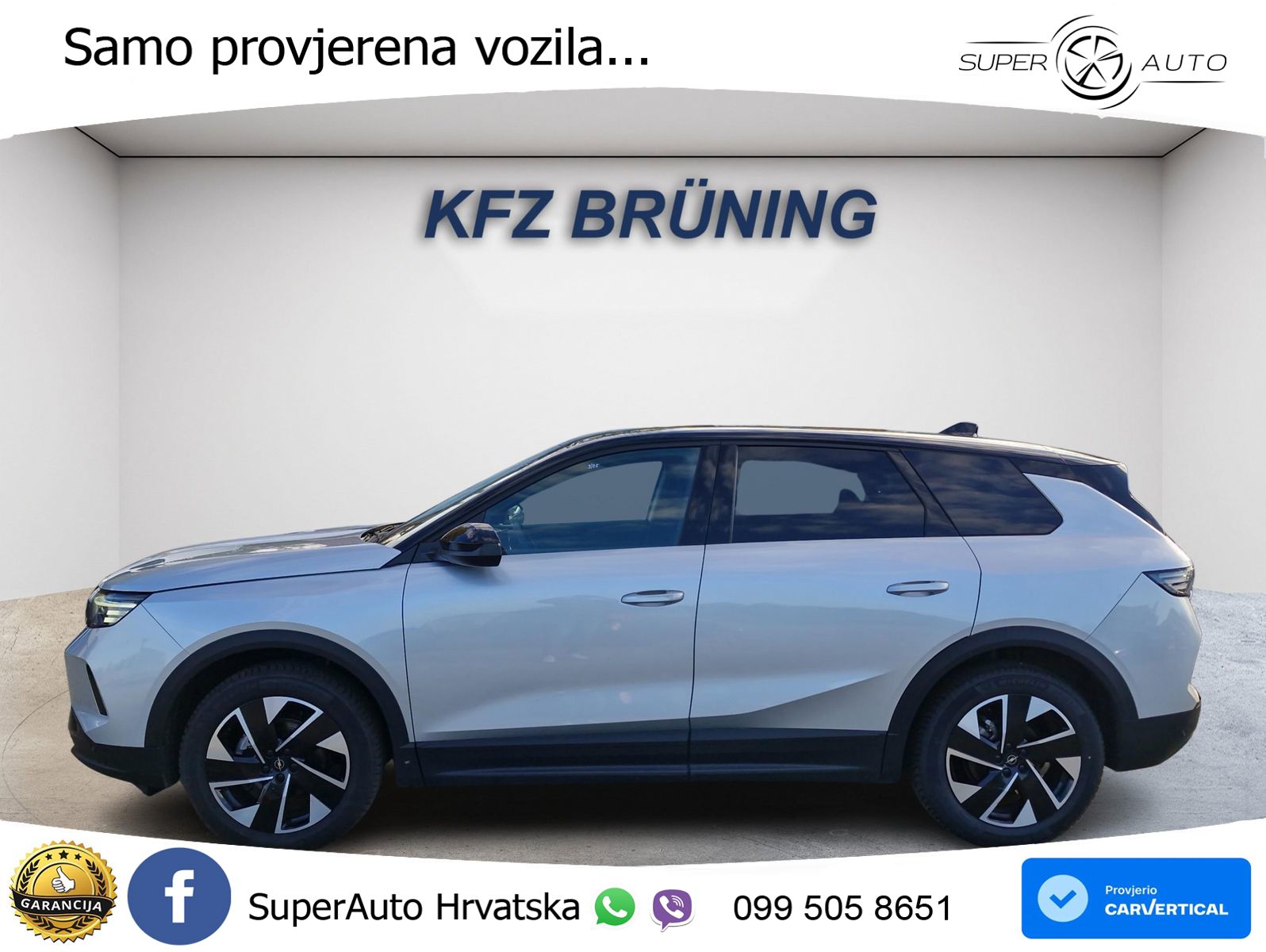 Opel Grandland 1.2 Turbo (145 KS) Hybrid eDCT GS LED+GR SJED+ACC