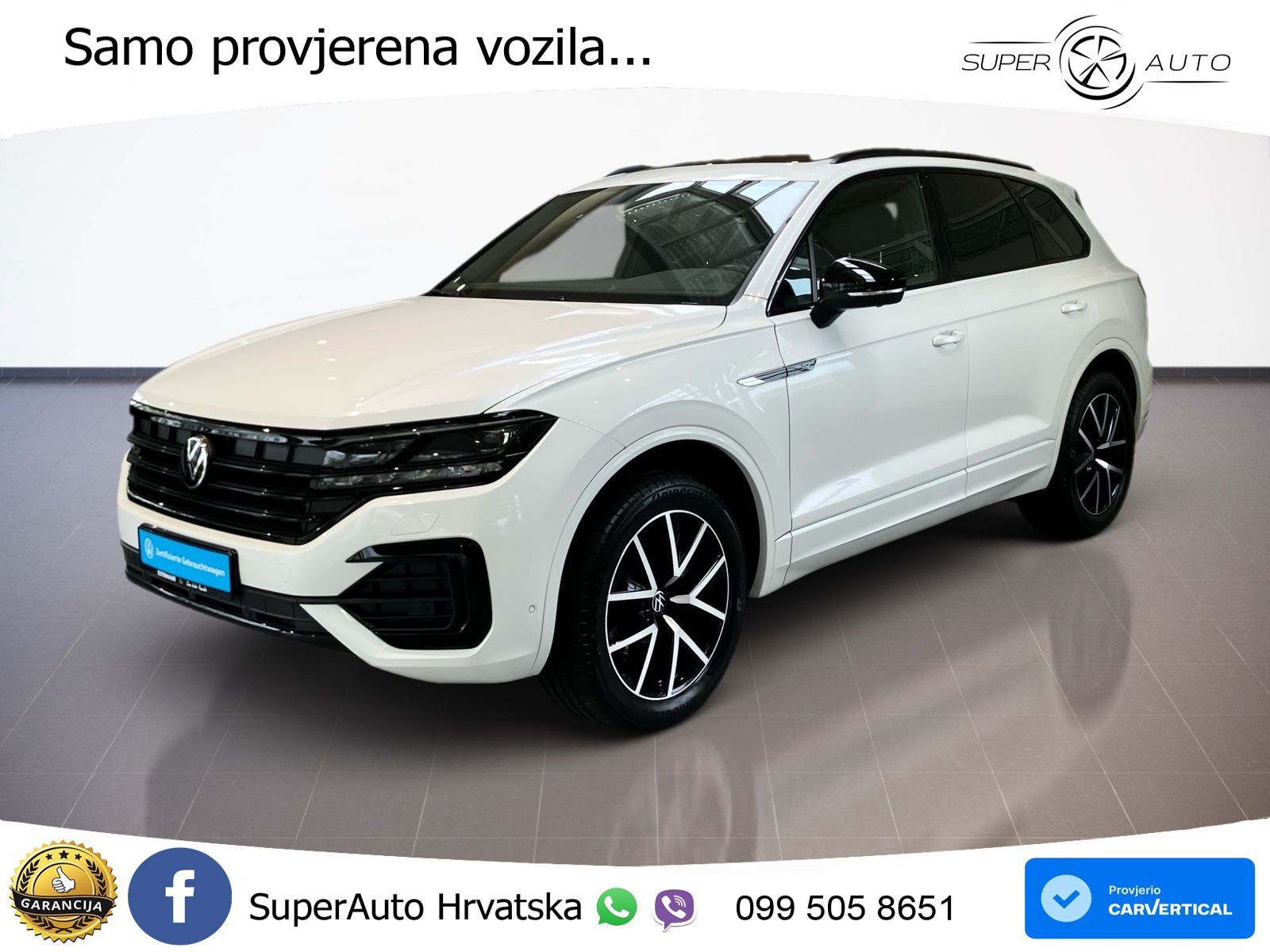 Volkswagen Touareg 3.0 V6 TDI (286 KS) 4MOTION Tiptronic R-Line LED+GR SJED+ACC