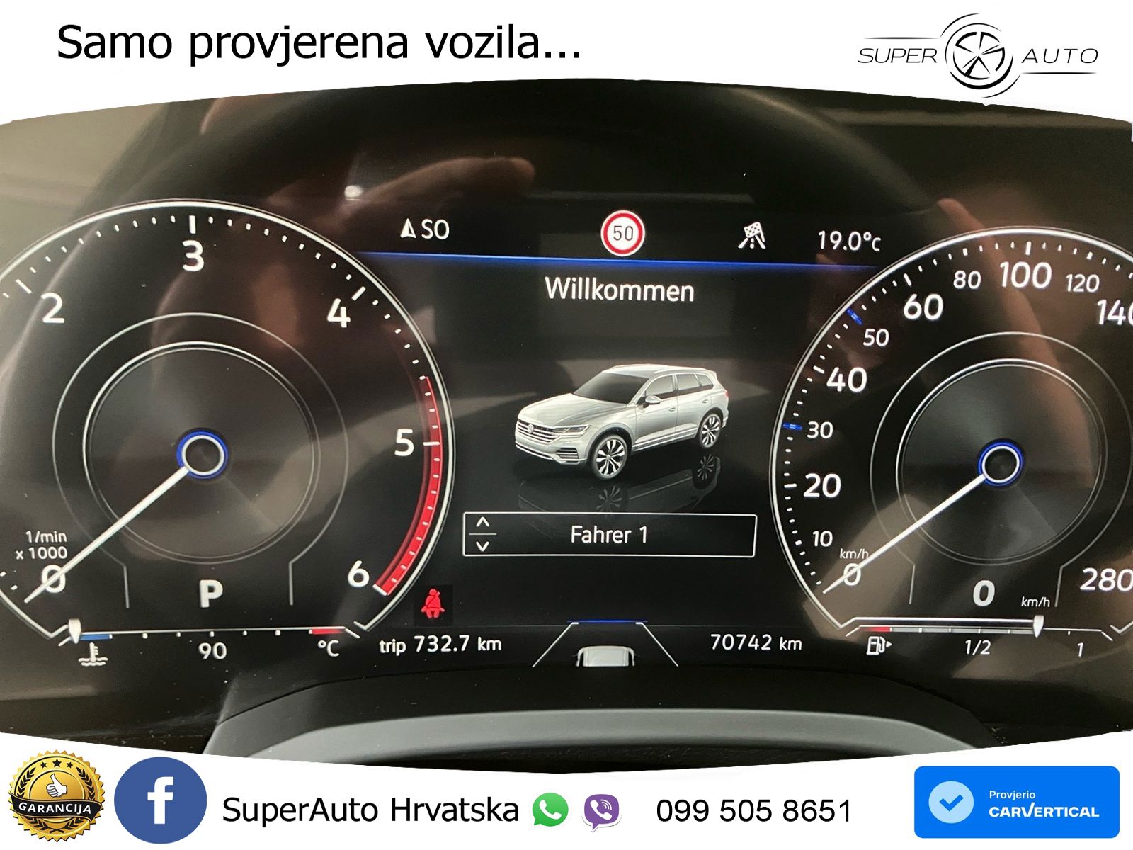 Volkswagen Touareg 3.0 V6 TDI (286 KS) 4MOTION Tiptronic R-Line LED+GR SJED+ACC