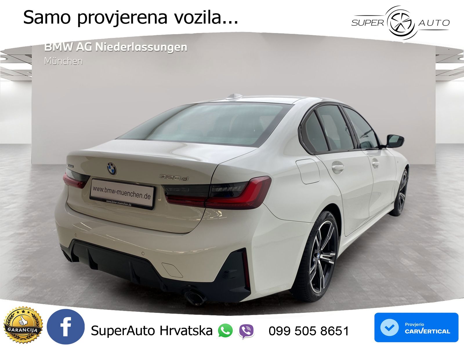BMW 320d (190 KS) xDrive Steptronic M Sport LED+GR SJED+ACC
