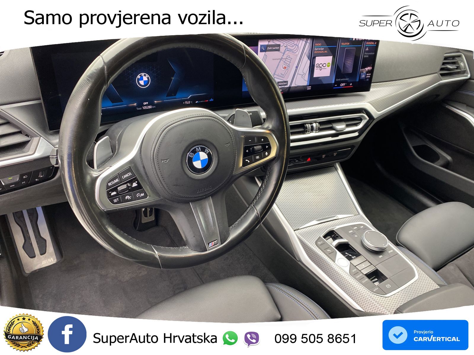 BMW 320d (190 KS) xDrive Steptronic M Sport LED+GR SJED+ACC