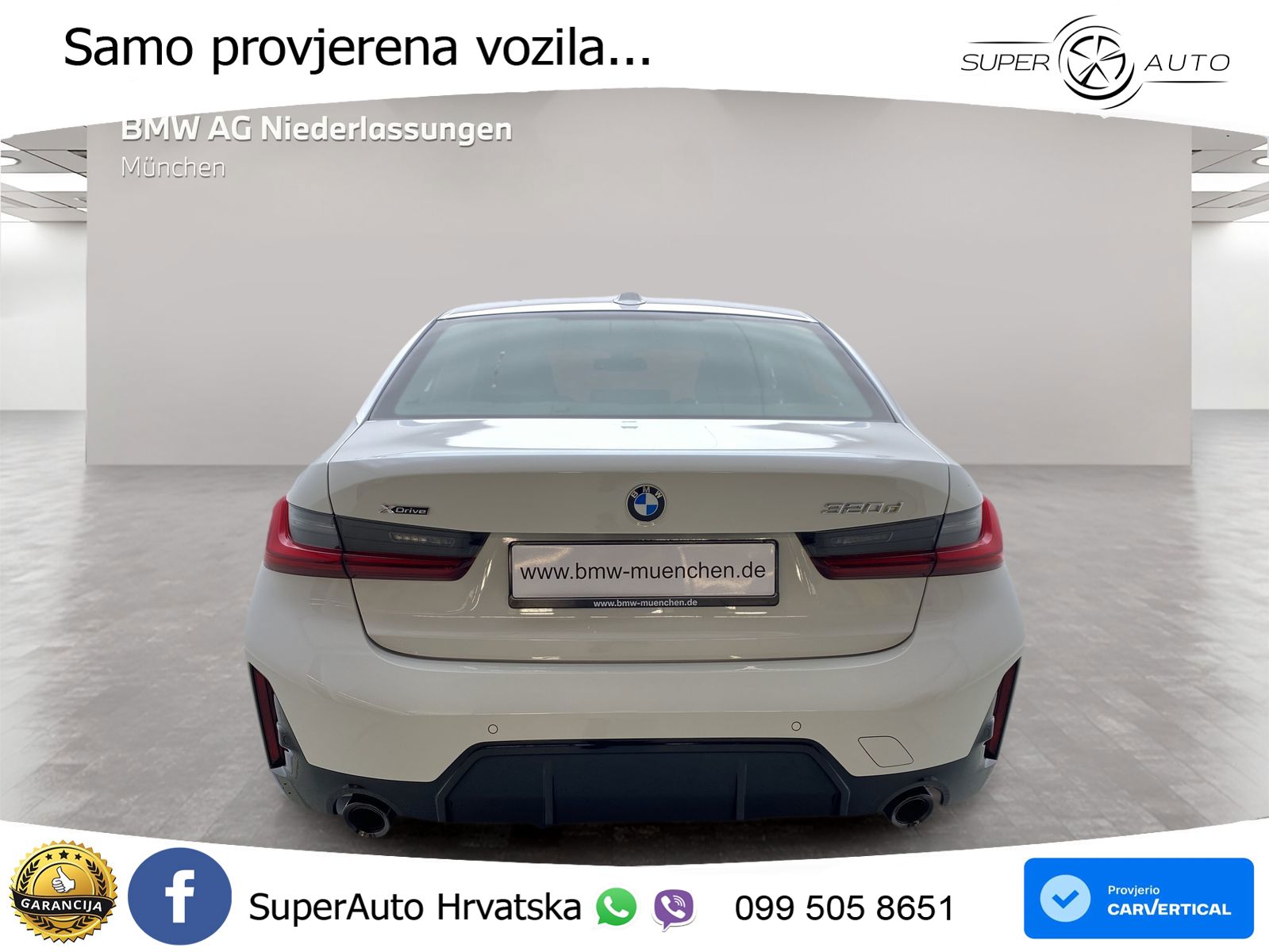 BMW 320d (190 KS) xDrive Steptronic M Sport LED+GR SJED+ACC