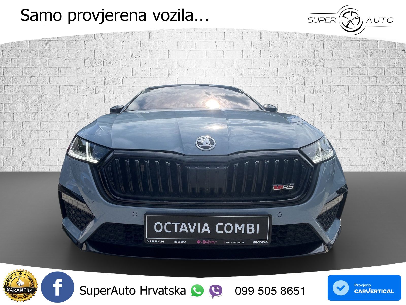 Škoda Octavia Combi RS 2.0 TDI (200 KS) DSG