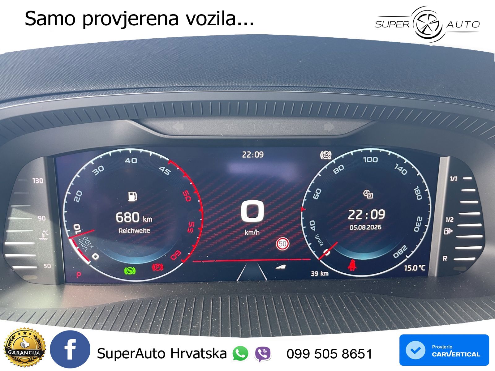 Škoda Octavia Combi RS 2.0 TDI (200 KS) DSG