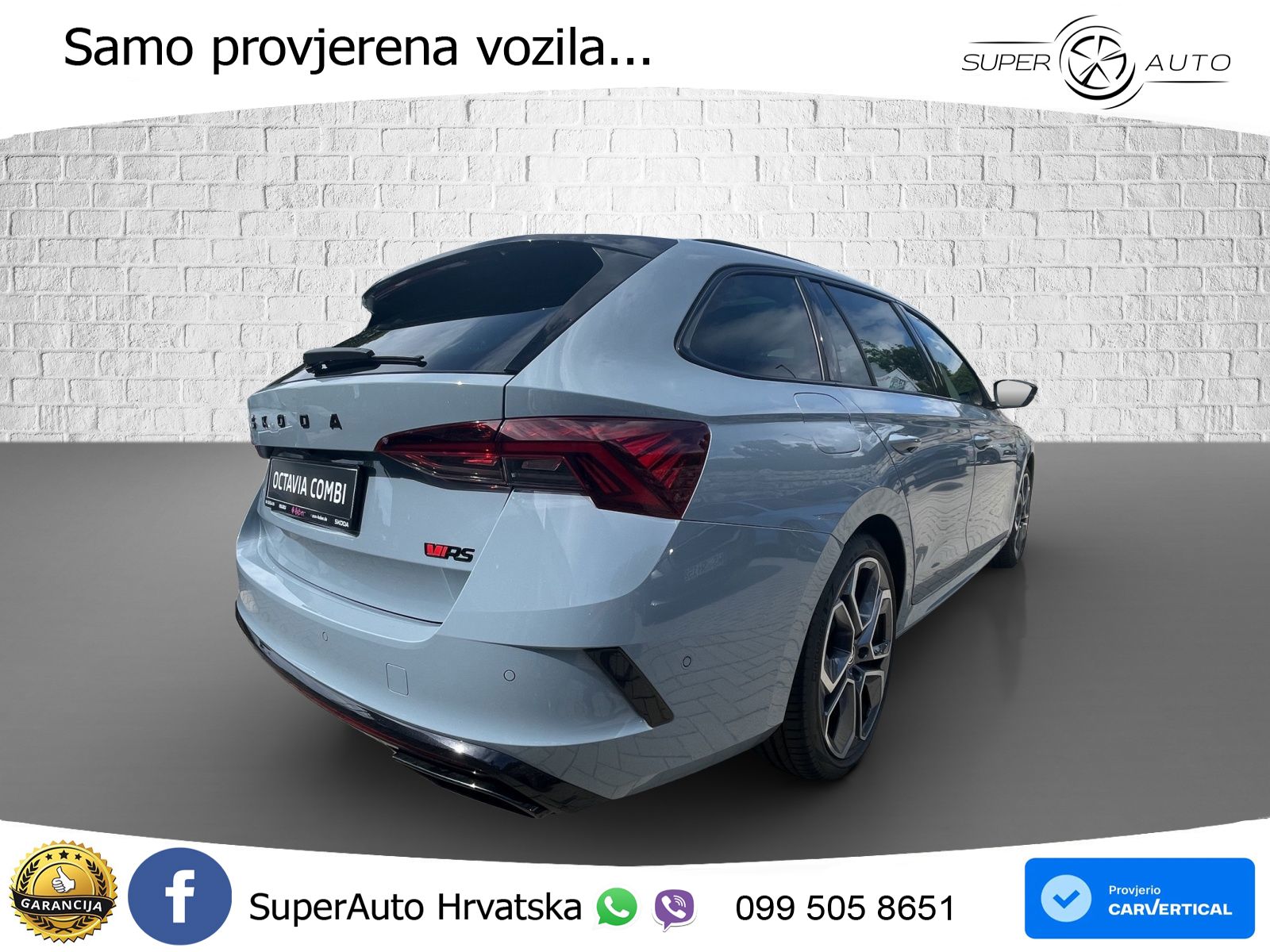 Škoda Octavia Combi RS 2.0 TDI (200 KS) DSG