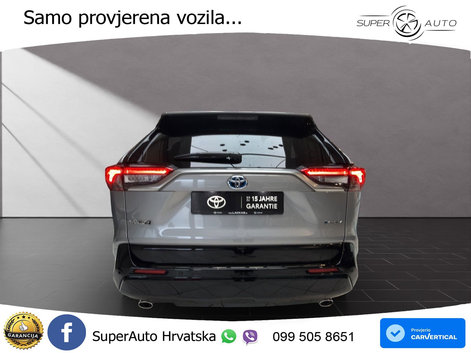 Toyota RAV4 2.5 (306 KS) Hybrid AWD-i eCVT LED+GR SJED+ACC