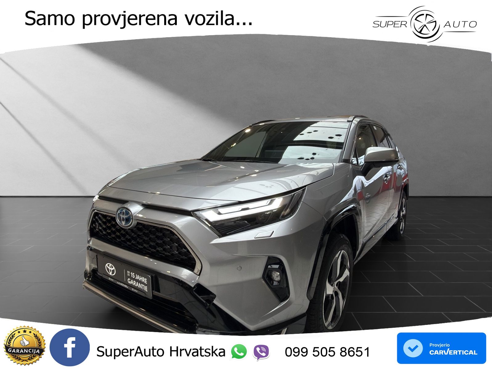 Toyota RAV4 2.5 (306 KS) Hybrid AWD-i eCVT LED+GR SJED+ACC