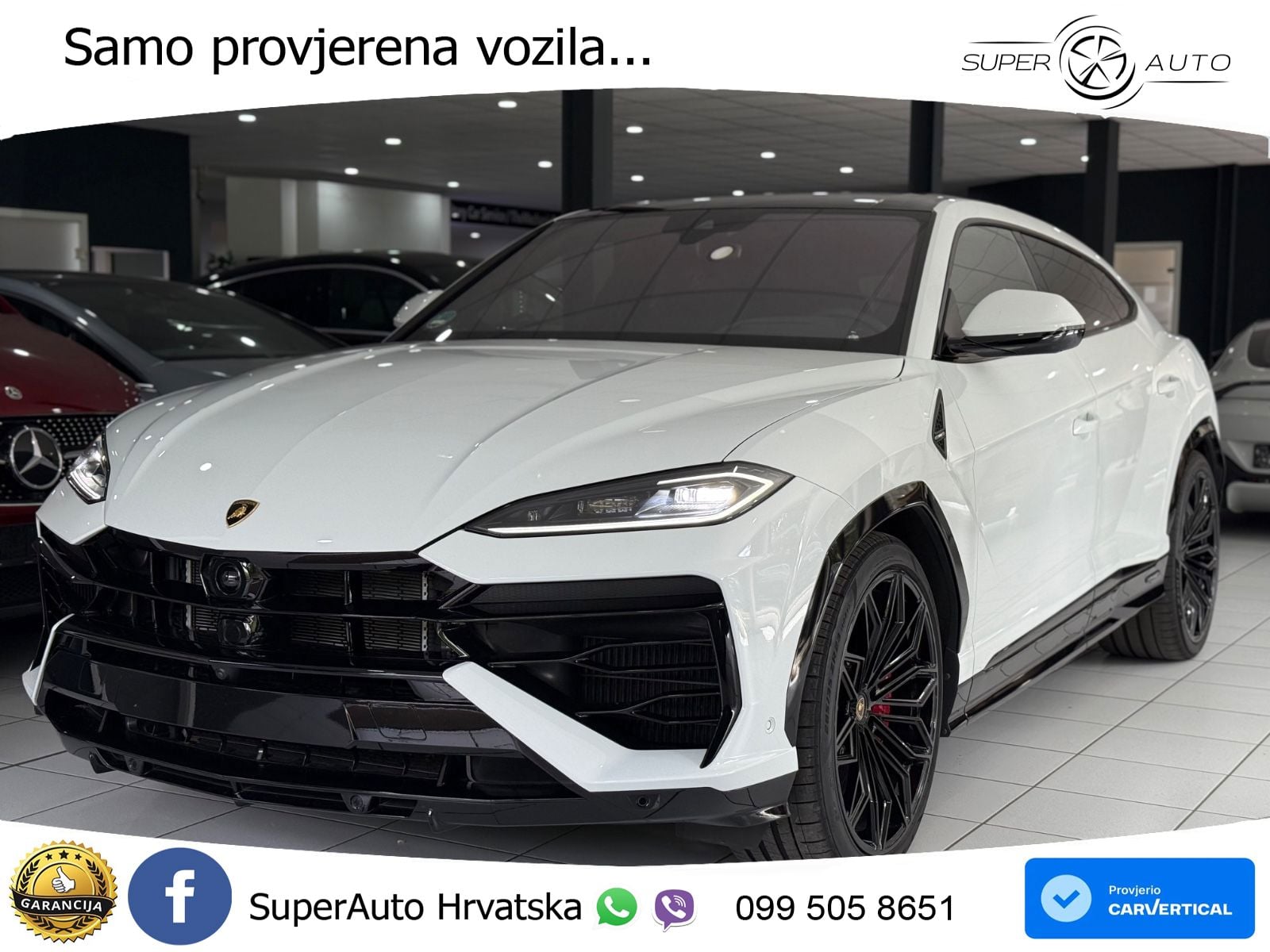Lamborghini Urus SE 4.0 V8 (800 KS) 4WD Automatic LED+GR SJED+ACC